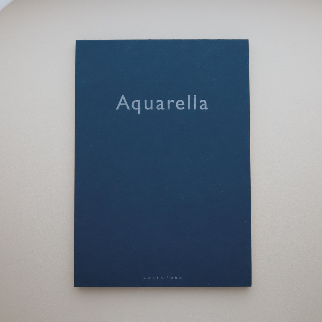 Carta Pura Aquarella Navy Notepad