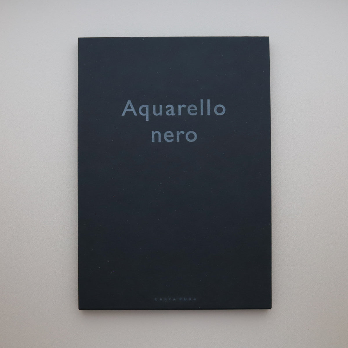 Carta Pura Aquarello Nero Notepad