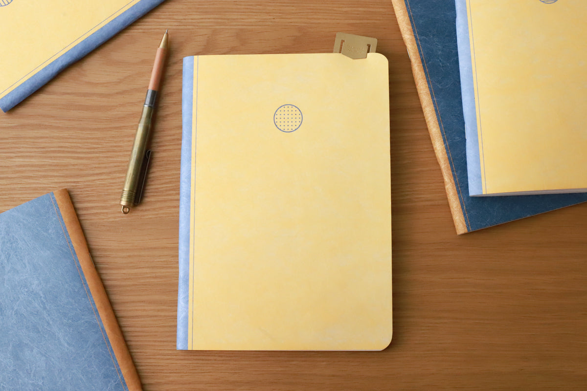 Cahier Notebook Yellow