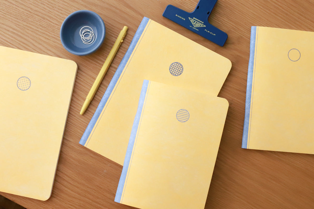 Cahier Notebook Yellow