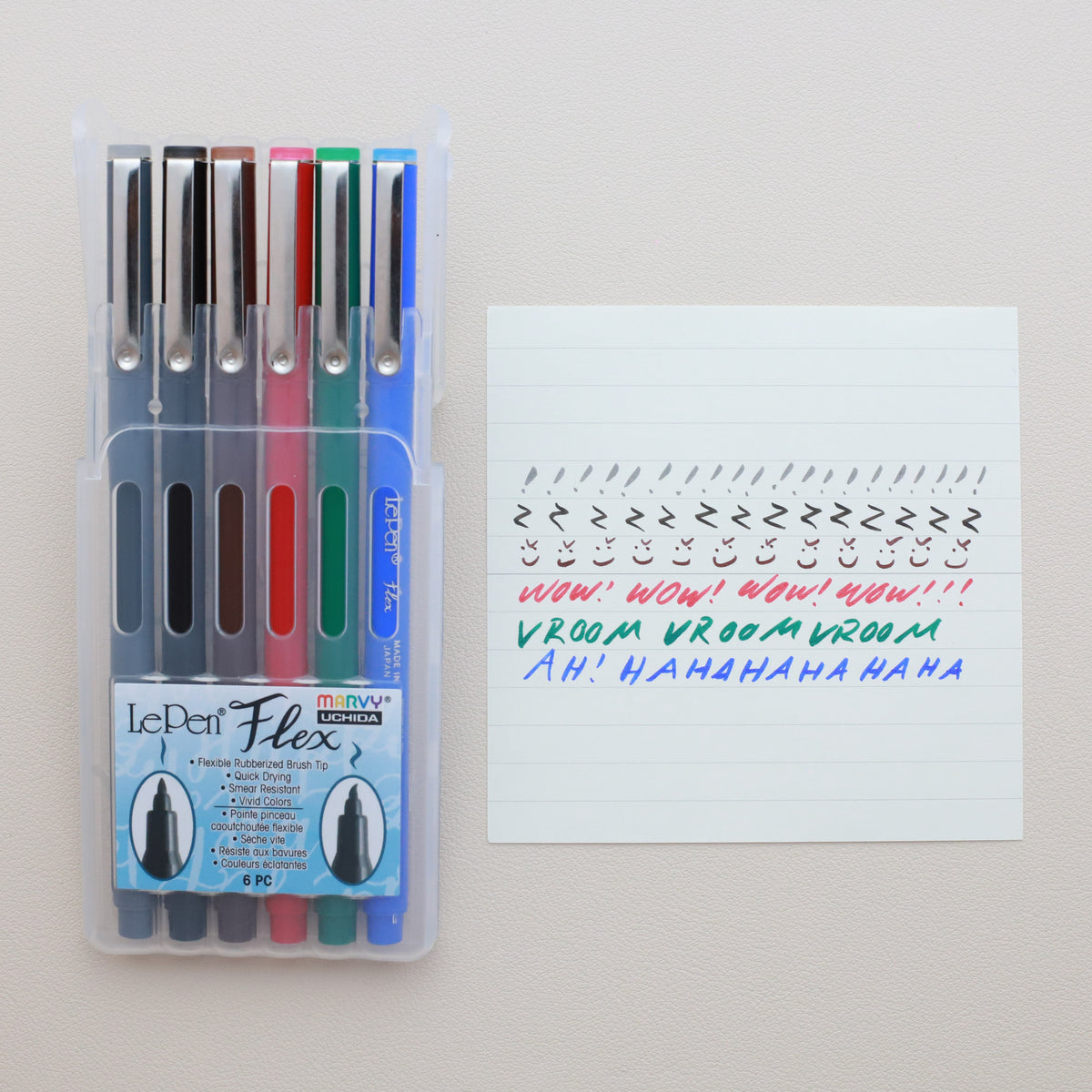 Le Pen Flex Primary (Set of 6)
