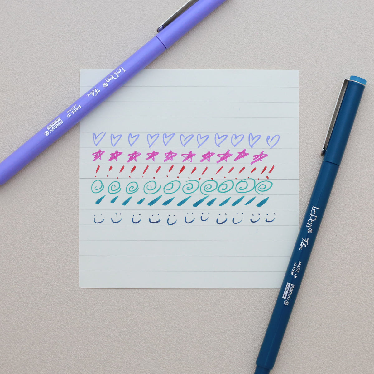 Le Pen Flex Jewel (Set of 6)