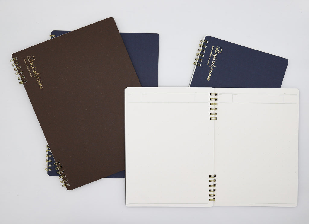 Logical Prime 7mm Spiral Ring Notebook