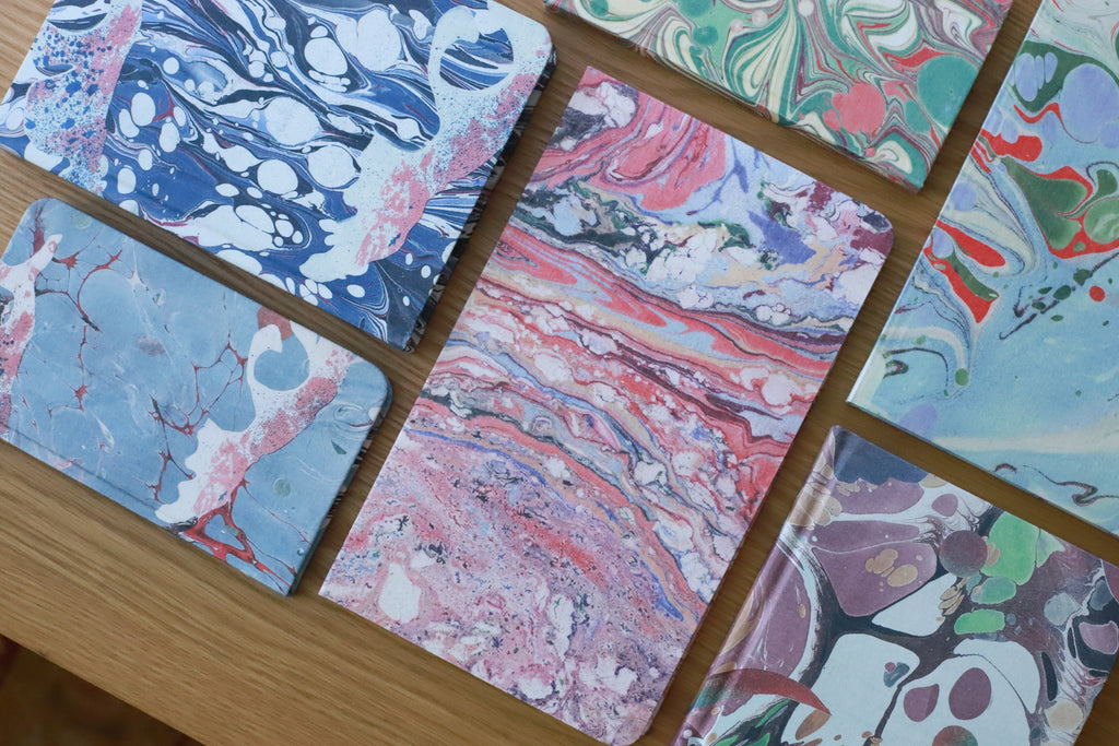 Goods for the Study Fluxus Marble Pocket Hardcover Journal
