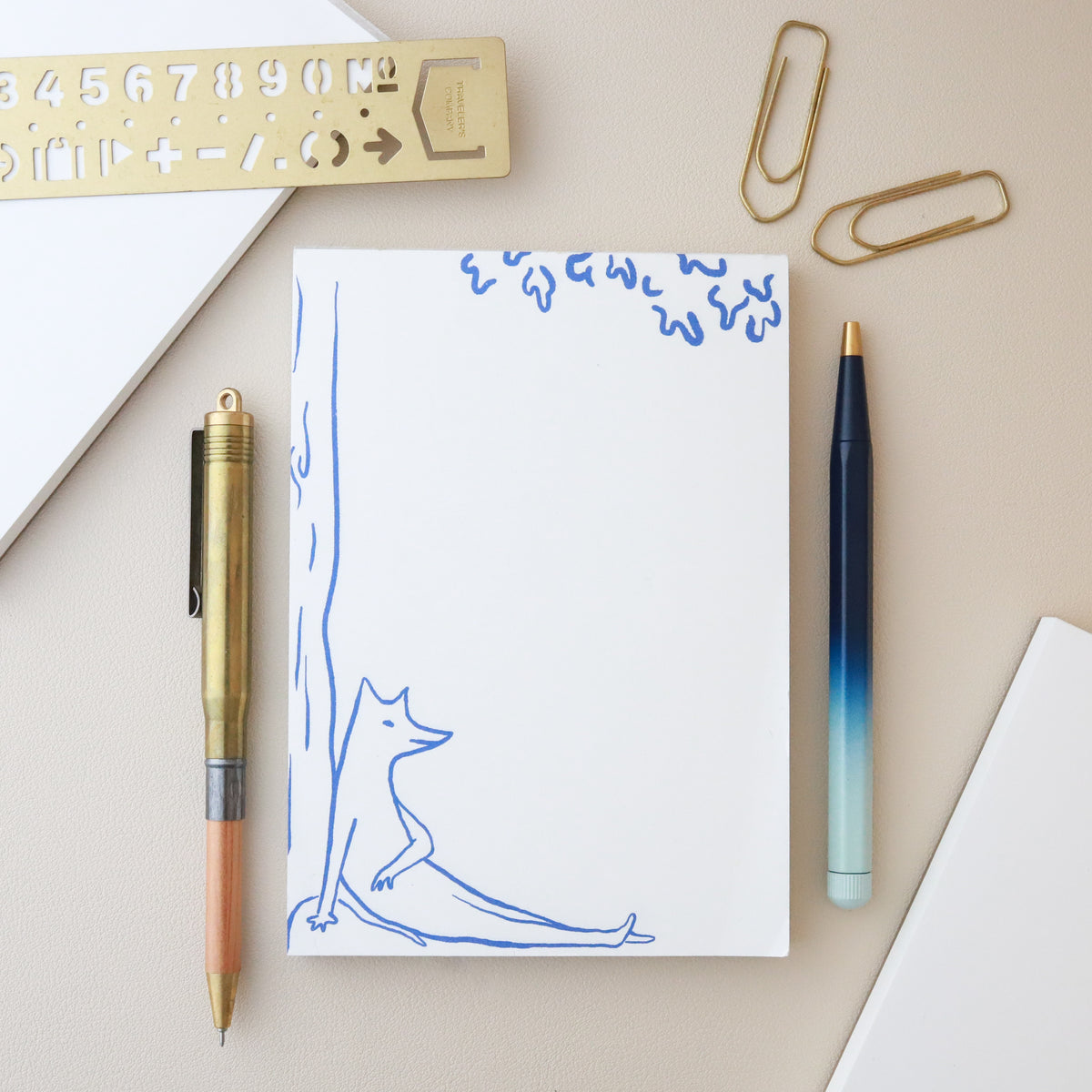 Goods for the Study Small Good Wolf Notepad