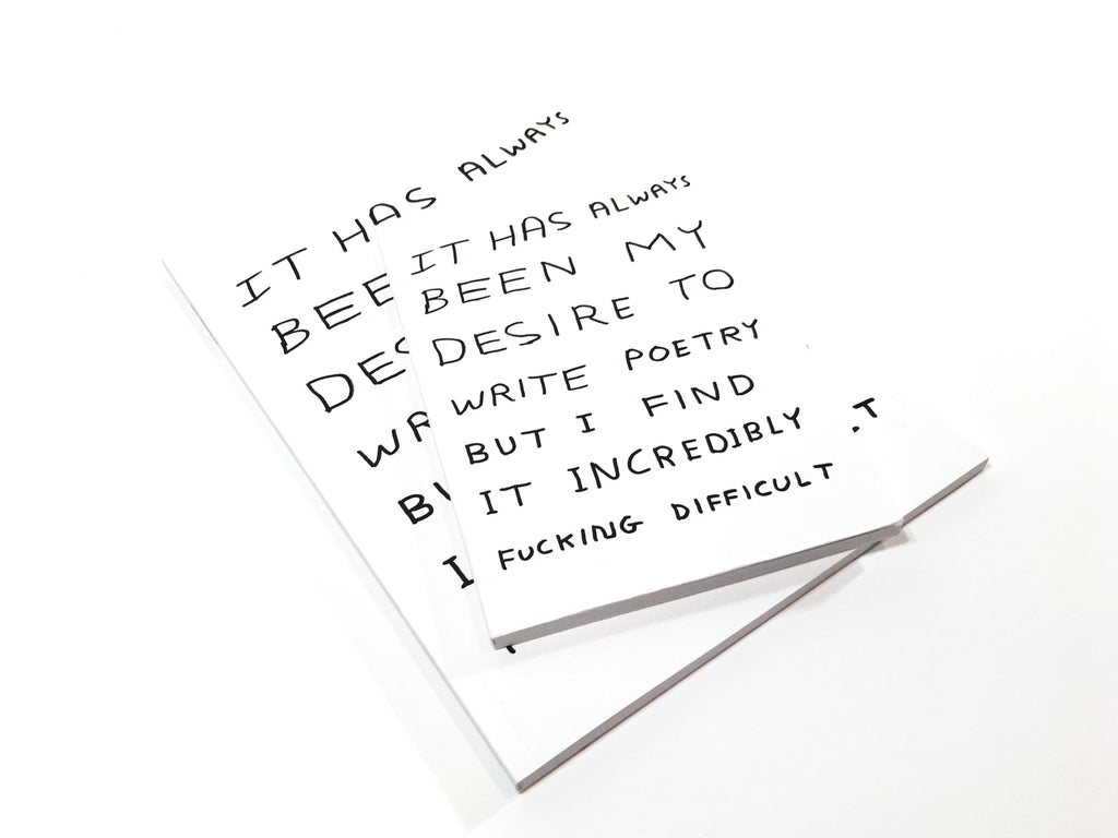 Poetry is Difficult Notebook