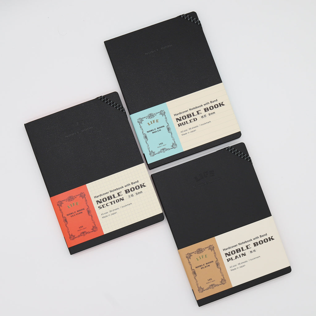 Life Noble Hardcover A5 Notebook