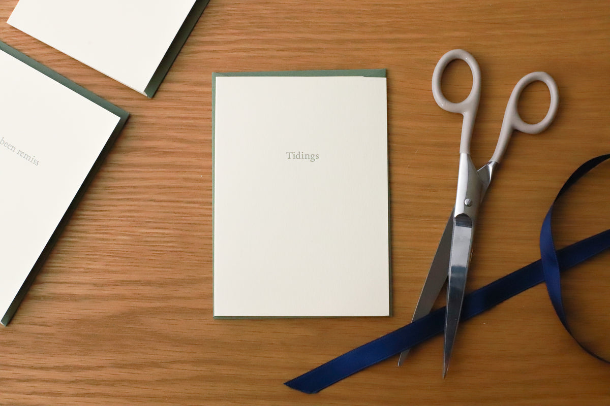 Tidings Greeting Card