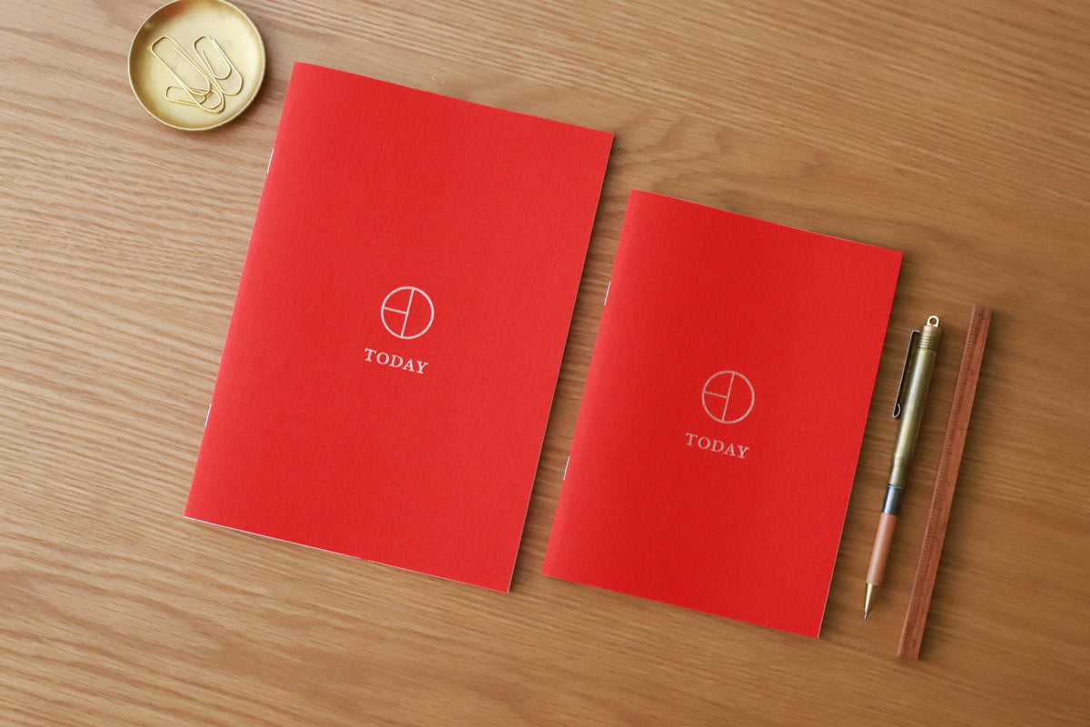 Saddle Stitch Planner Vermillion